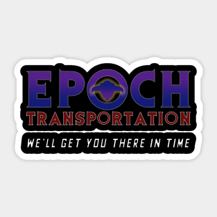 Epoch Transportation Sticker